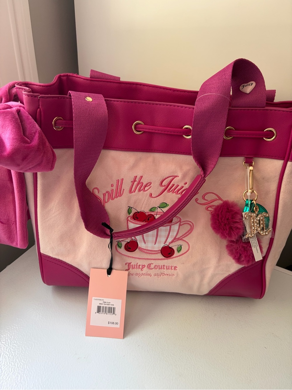 BNWT Juicy Couture Sweet Tea Party Daydreamer